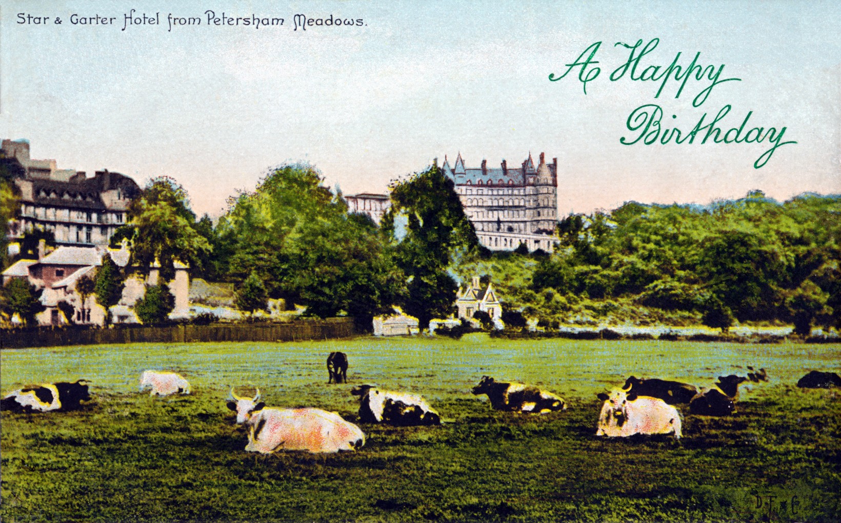 Richmond,hotels and inns Star and Garter,Petersham